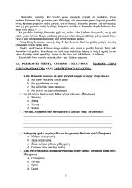 3-4 kl. teksto suvokimas Beveik neįtikėtina G. Morkūnas