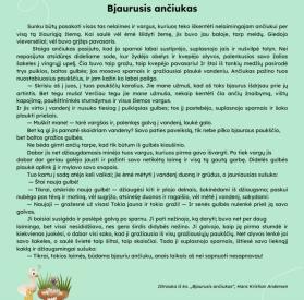 3 kl. Pamoka Kaip lengviau suvokti tekstą.