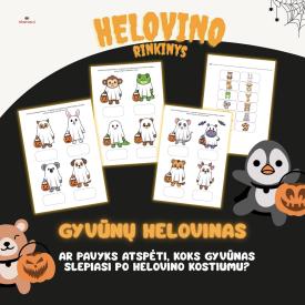 Užduotėlių rinkinys HELOVINAS