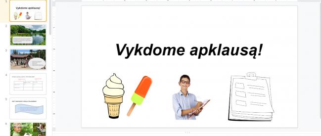 Apklausos vykdymas