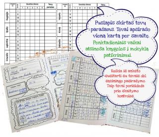 Užklasinio skaitymo knygelė