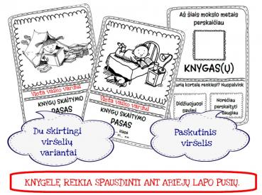 Užklasinio skaitymo knygelė