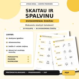 Skaitau ir spalvinu