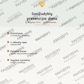 Savižudybių prevencijos diena rugsėjo 10 d.: pristatymas ir 4 užduotys, 9-10 klasėms