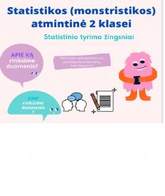 Statistikos atmintinė 2 klasei