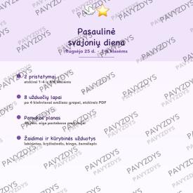 Pasaulinė svajonių diena. 2 pristatymai ir 8 užduotys 1-8 klasėms