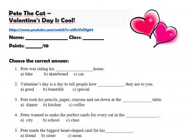 Valentines Day Is Cool