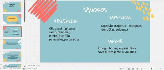 Skaidres Tapatumo paieška