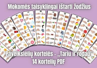Tariu ir rodau