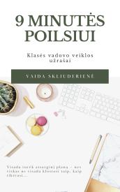 Klasės auklėtojui - 9 minutės poilsiui