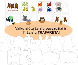 Minkšto žaislo siuvimas