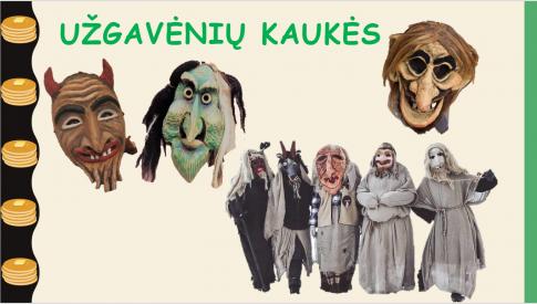Užgavėnių šventės pristatymas