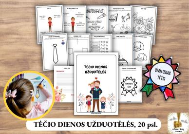 Tėčio dienos užduotėlės