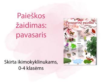 Pavasarinis paieškos žaidimas