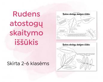 Rudens atostogų skaitymo iššūkis