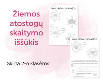 Žiemos atostogų skaitymo iššūkis