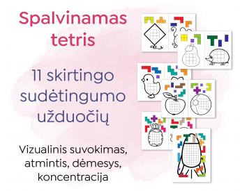 Spalvinamas tetris