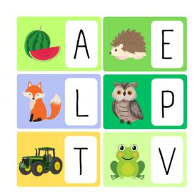 Abėcėlė su paveikslėliais