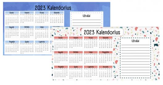 Kalendorius 2023