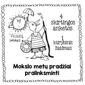 Linksmos anketos mokslo metų pradžiai