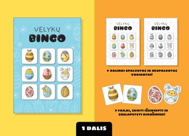 Velykų BINGO