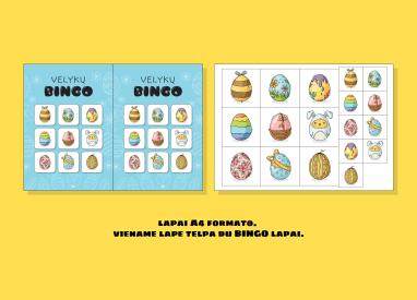 Velykų BINGO