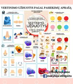 Vertinimo knyga 3 metų vaikams