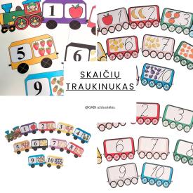 Skaičių traukinukas