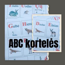 ABC kortelės