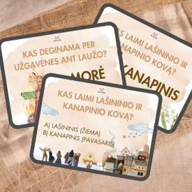 UŽGAVĖNĖS skaidrės ir užduotėlės