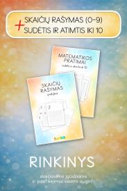 Skaičių rašymas ir skaičiavimas iki 10