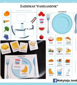ŽAIDIMAS - PASIGAMINK KĄ VALGYSI