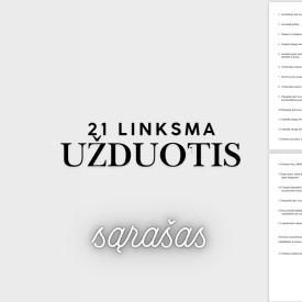 Trumpos užduotys