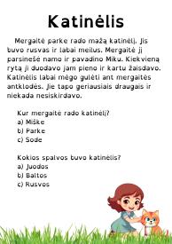 Draugiški tekstai pradinukams