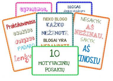 10 motyvacinių posakių