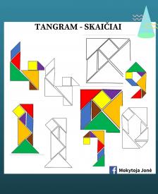 TANGRAM FIGŪRĖLĖS SKAIČIAI