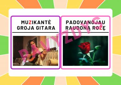 z ir ž sakiniuose