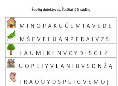 Žodžių detektyvas